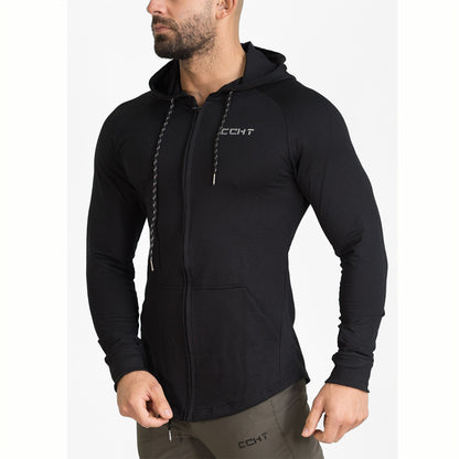 Muscle Men's Brothers Fitness Casual Long Sleeve