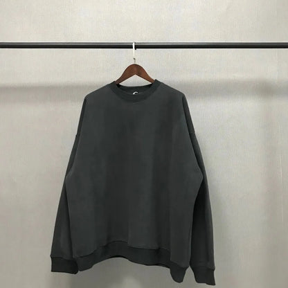 Oversize SEASON 6 Hoodie 2021FW Men Women 1:1 High Quality Wash KANYE West Hoodie Fleece DRAKE Pullover Solid Season Sweatshirts